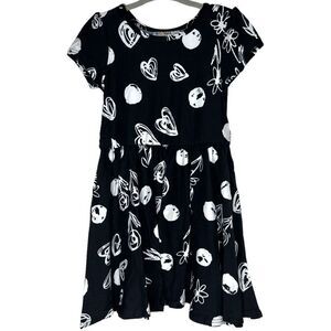 NEW Dot Dot Smile White Scribble Hearts Flowers Cap Sleeve Dress 2T